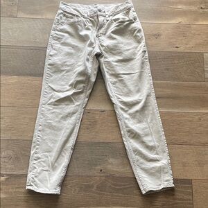 Old Navy Women's Light Gray Boyfriend Jeans